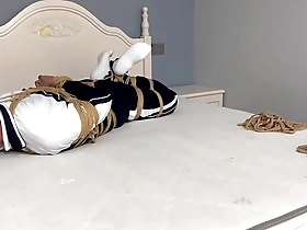 blindfolded